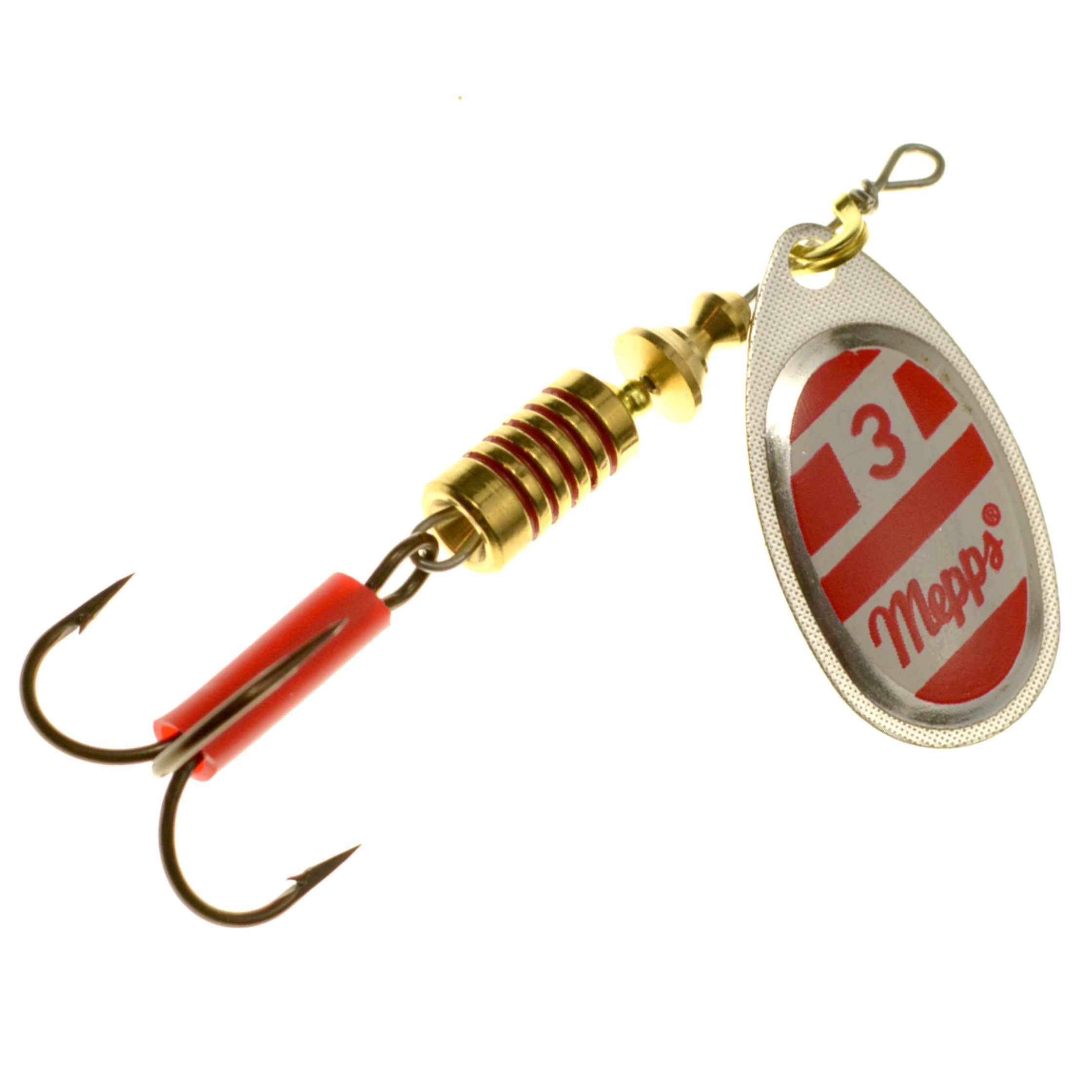 Mepps Aglia Amerika`s Nr.1 Spinner silver/red/white