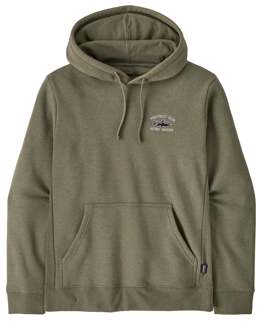 P-28183_Patagonia_Home_Wter_Trout_Urpisal_Hoody_RVGN_ Patagonia Home Water Trout Uprisal Hoody RVGN - River Rock Green