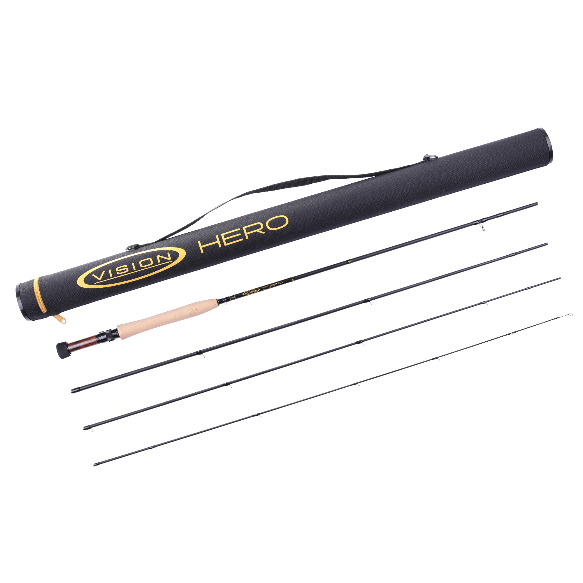Vision Black Hero Euronymph Special Edition Fly Rod  # 3 - 10,6 ft
