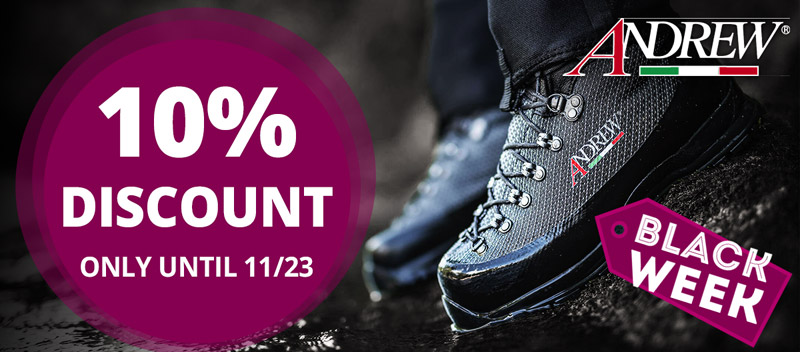 BLACK DEAL: 10% off Andrew until 11/23