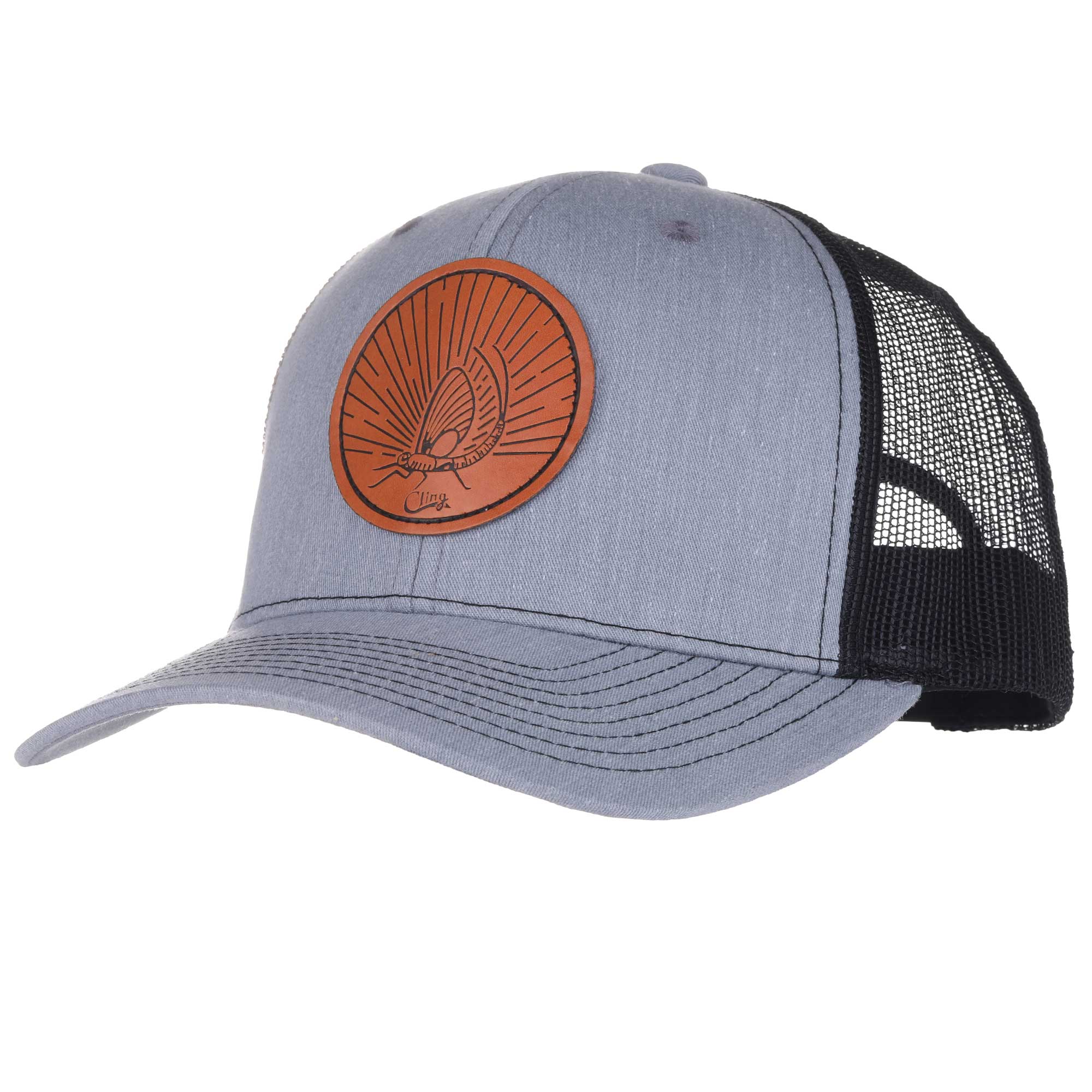 Cling Rising Dun Hat Cap Grey