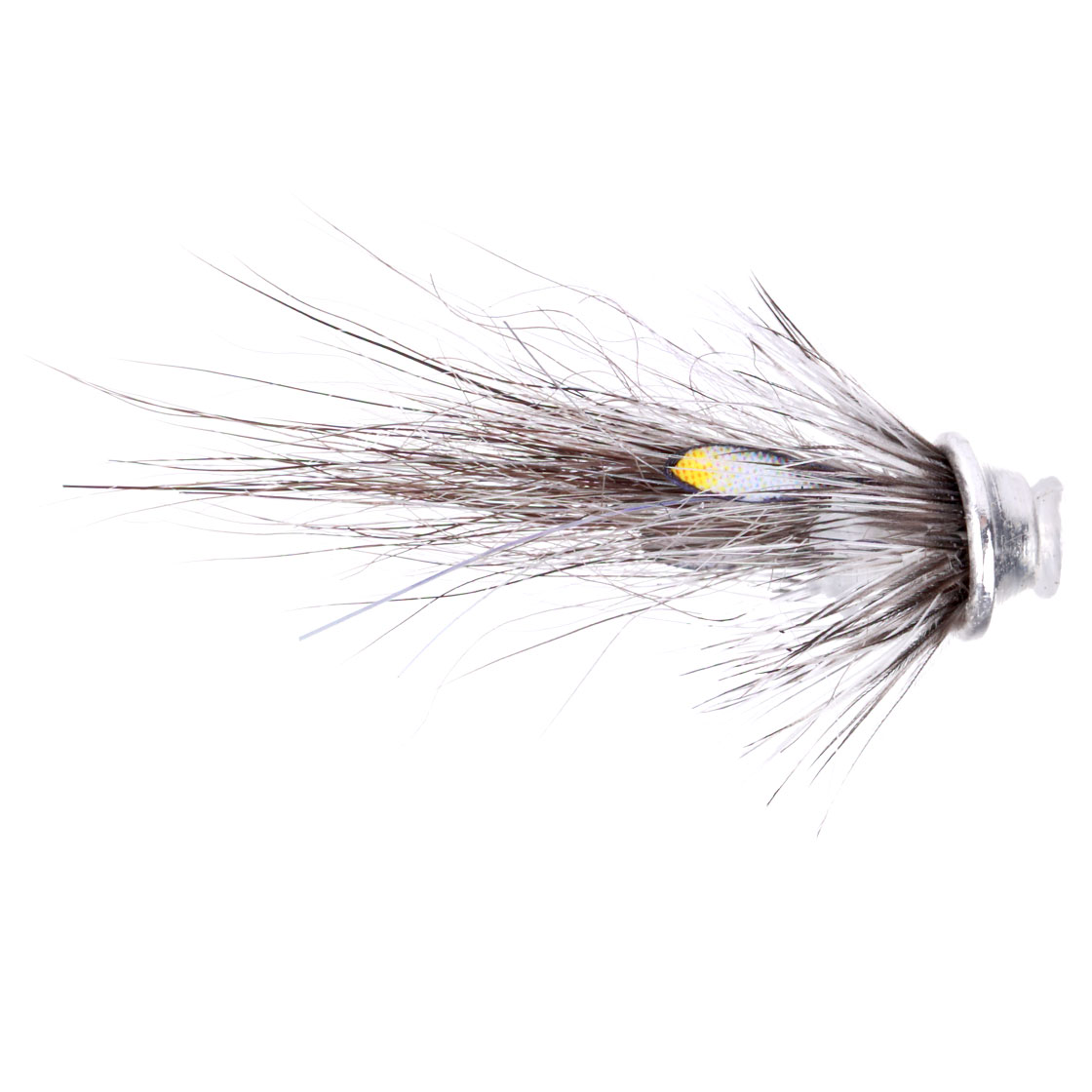 Frödin Flies Tube Fly Icelandic Nano Series - Silver & Silver