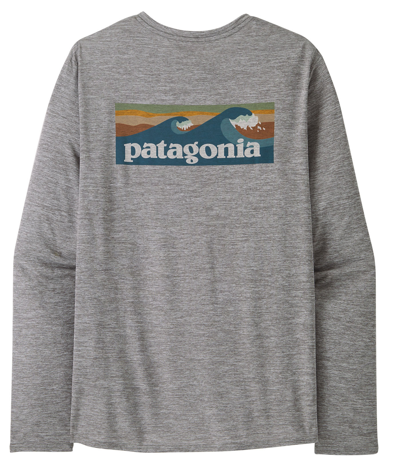 Patagonia L/S Cap Cool Daily Graphic Shirt - Waters BLAF
