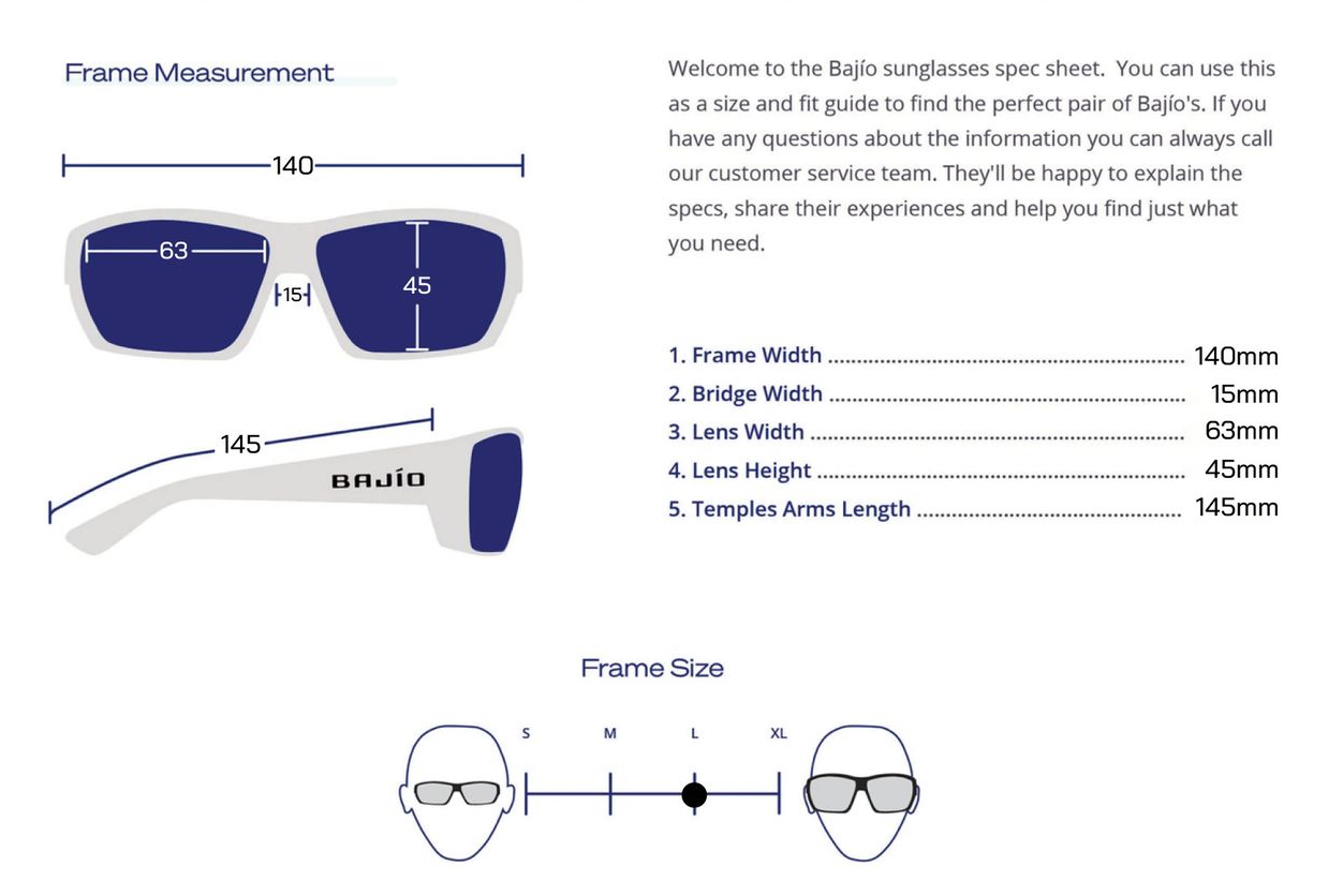 Bajio_Polarisationsbrille_Vega_Siz_Guide