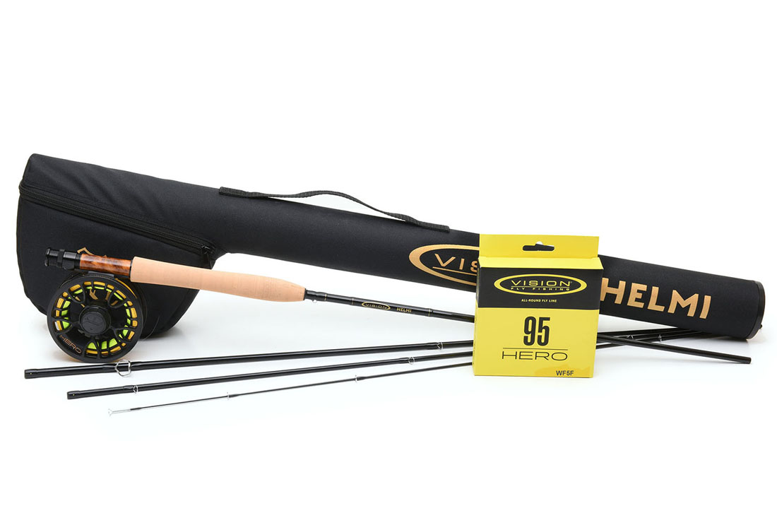 P-27768_Vision_Helmi_Outfit_Trout_Streamer_Fliegenrute_Set_1 Vision HELMI Outfit Trout & Streamer Fly Rod Kit