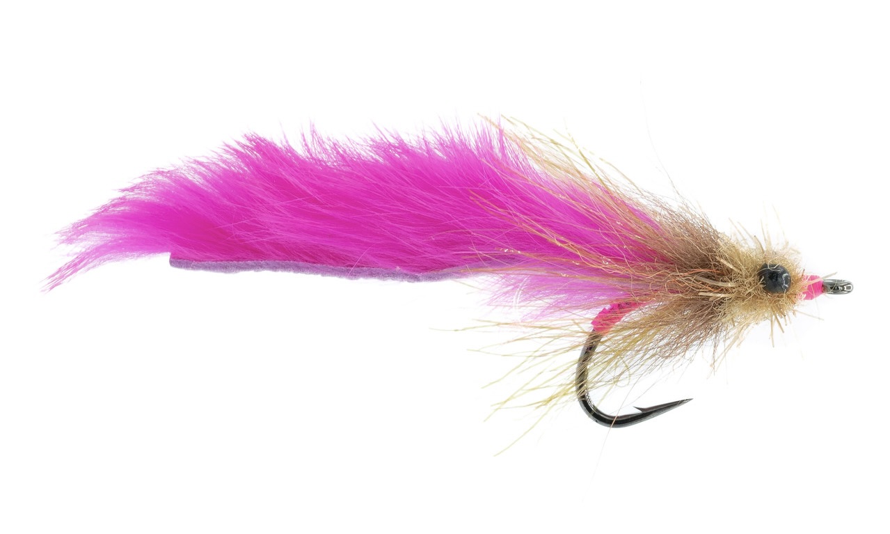 Umpqua Saltwater Fly Chewy's Tarponator Chouinard Pink Tan #2/0