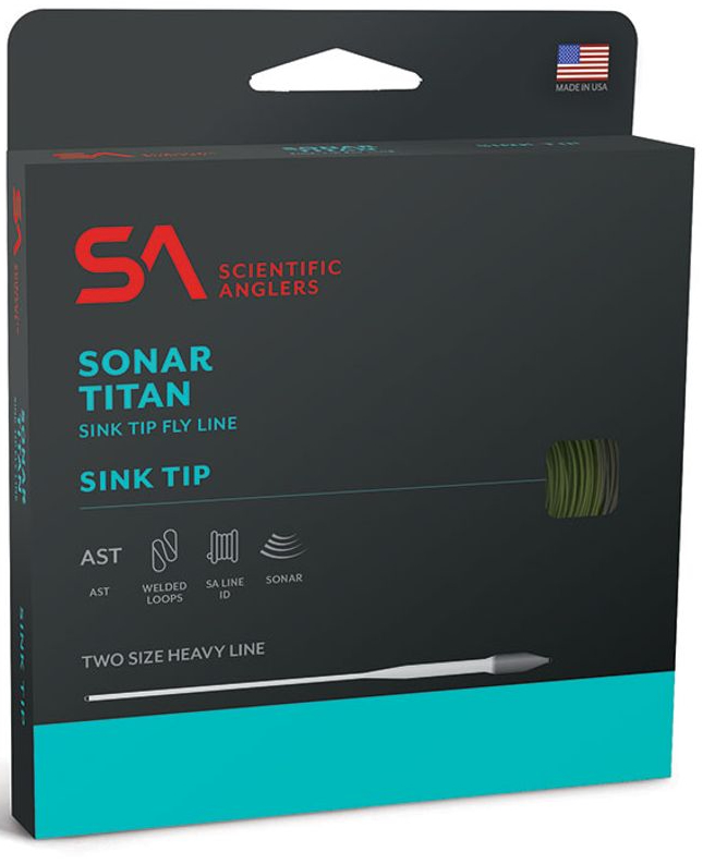 Scientific Anglers Sonar Titan Sink Tip  Fly Line F/I