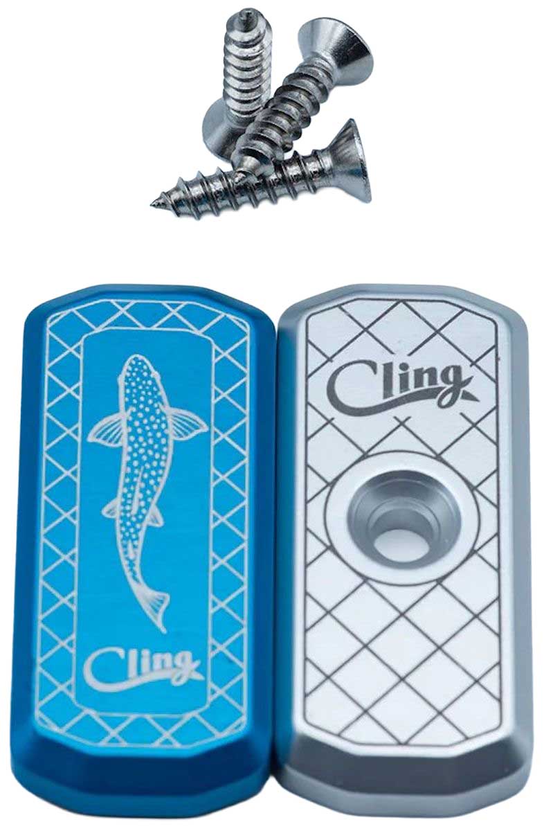 Cling Mag Grab Net Rack Set Bird's Eye View Magnetic landing net holder