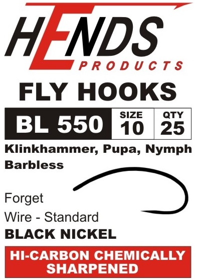 Hends_550_Barbless_Fliegenhaken_1 Hends BL 550 Klinkhammer Hook