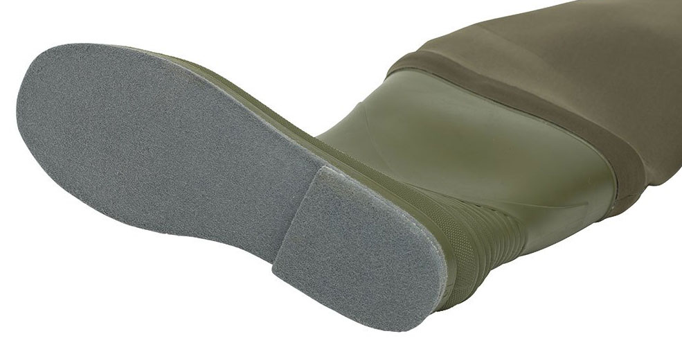 Kinetic_NeoGaiter_Bootfoot_Wader_Felt_Neoprenwathose_mit_Stiefeln_Filz_olive_3