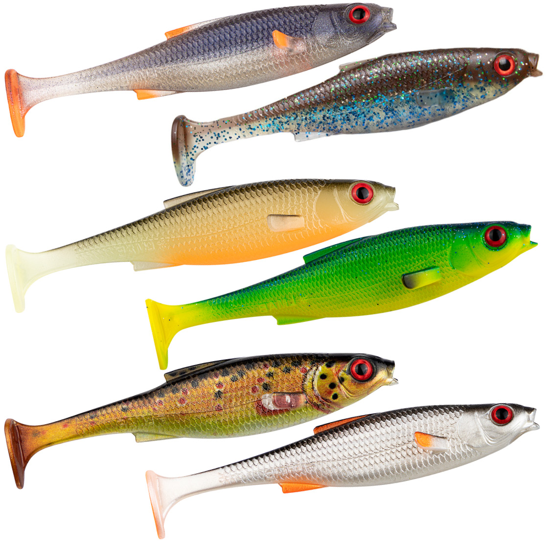 LMAB KØFI (KÖFI) Roach Shad 7 cm Softbait