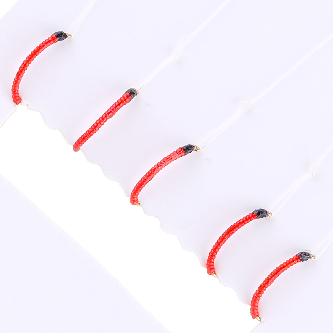 Coregone leader red slim nymph-set