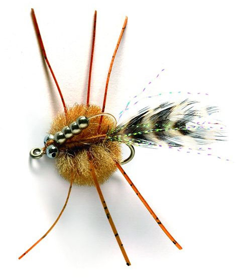 fulling-mill_gran-slam-crab-tan Fulling Mill Saltwater Fly - Grand Slam Crab tan
