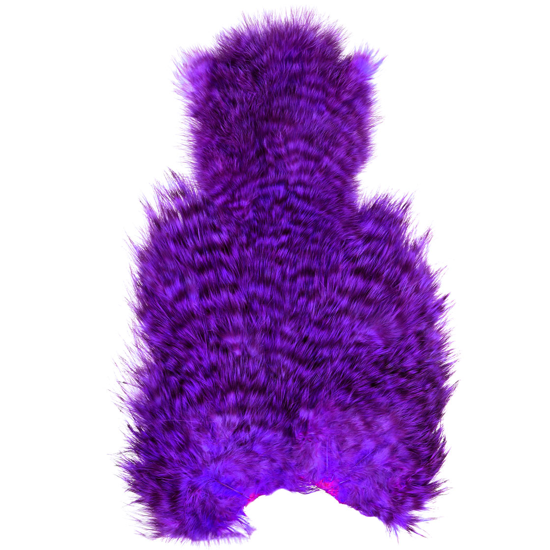 grizzly dyed purple