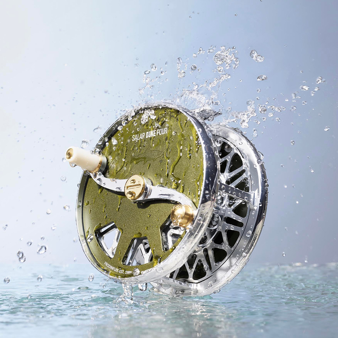 Frodin_Salar_Duke_Reel_Fliegenrolle_9 Example (color: matte hunter green)