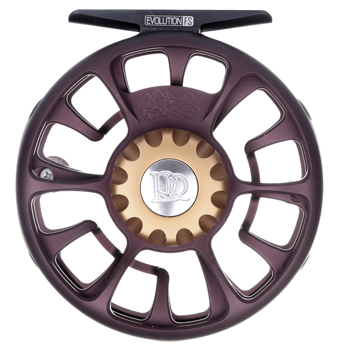 Ross Reels Evolution FS Fly Reel matte chocolate