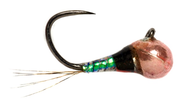 Fulling Mill Nymph - Croston's FMJ Micro Perdigon Pink Widow Barbless