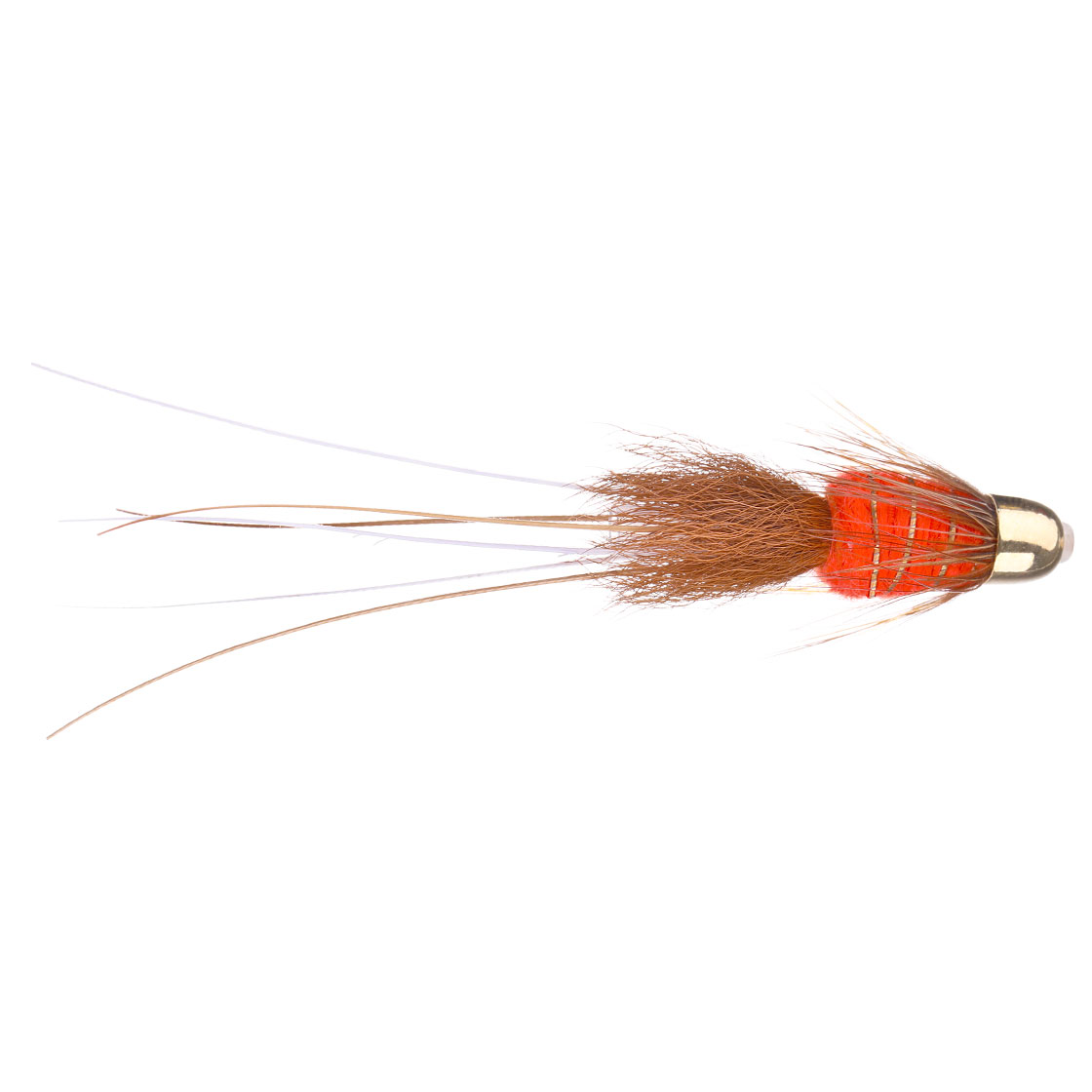 Superflies_Lachsfliege_Frances_Fire_Orange_Brass_Conehead_1 Superflies Salmon Fly - Frances Fire Orange Brass Conehead