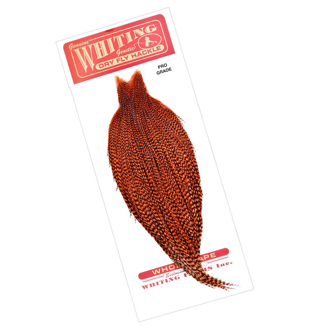 P-25427-22_Whiting-Pro-Grade-Cape_grizzly-dyed-orange grizzly dyed orange