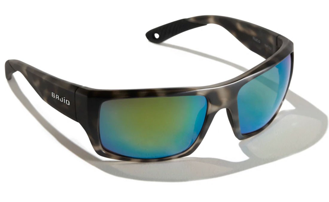 Bajio Polarized Glasses Nato - Ash Tort Matte (Green Mirror Glass)