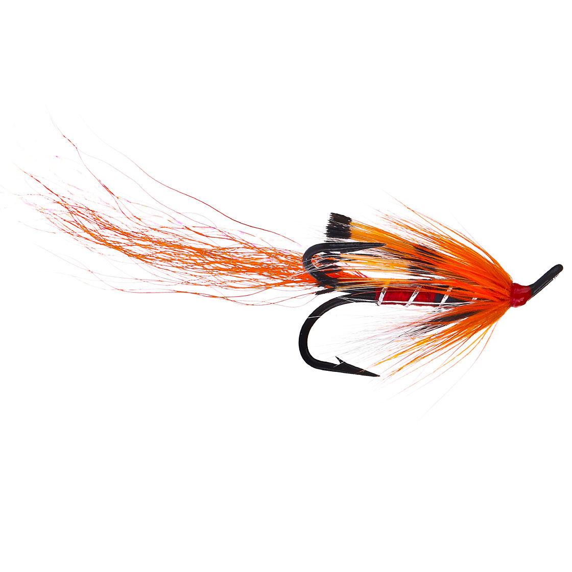 Superflies Salmon Fly - Ally's Shrimp Black Treble