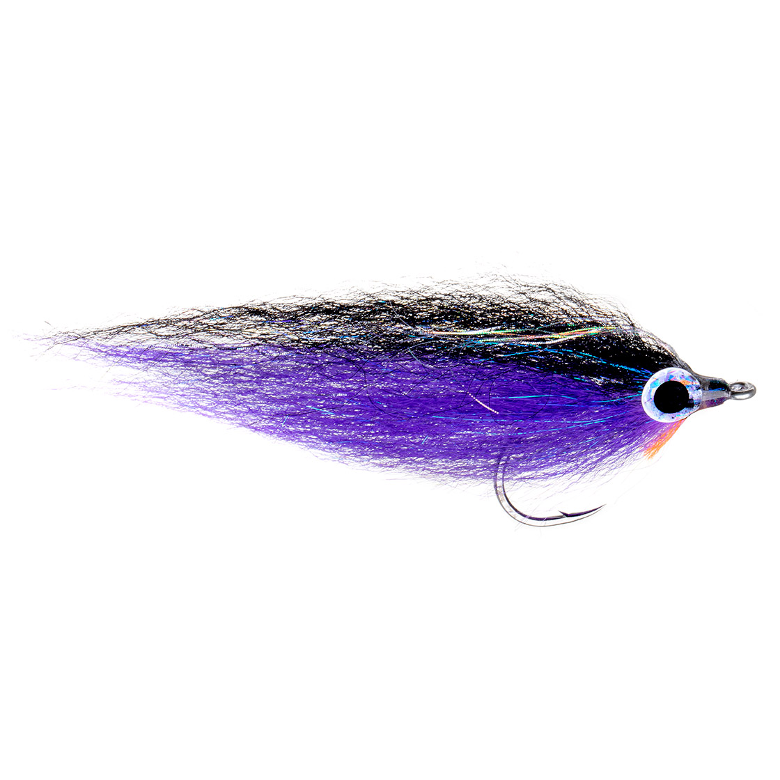 P-15685-salzwasserfliege-deadly-deceiver-black Fishient H2O Saltwater Fly - Deadly Deceiver black & purple