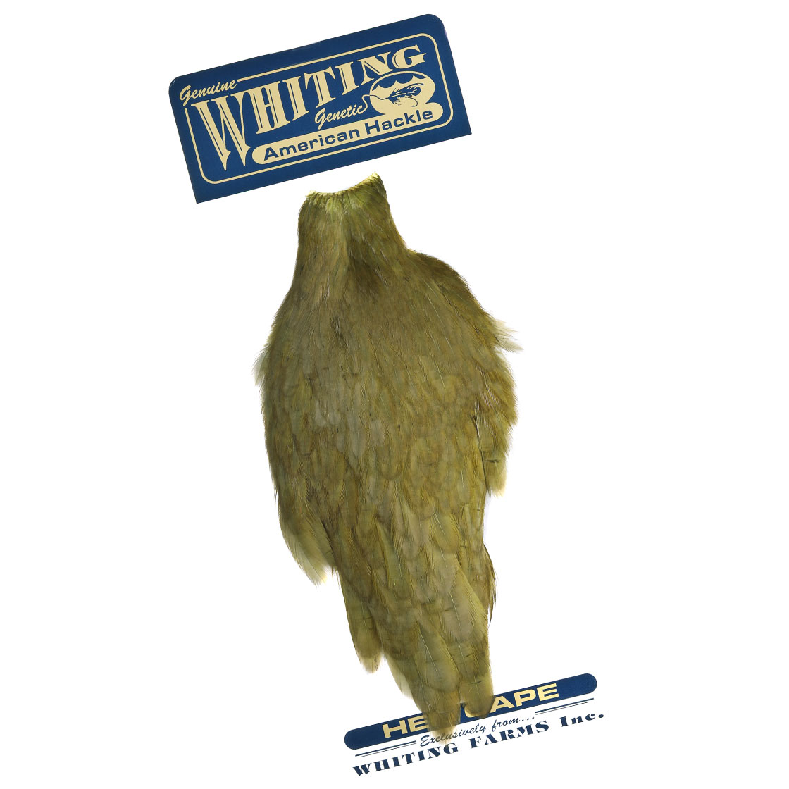 white dyed dark olive