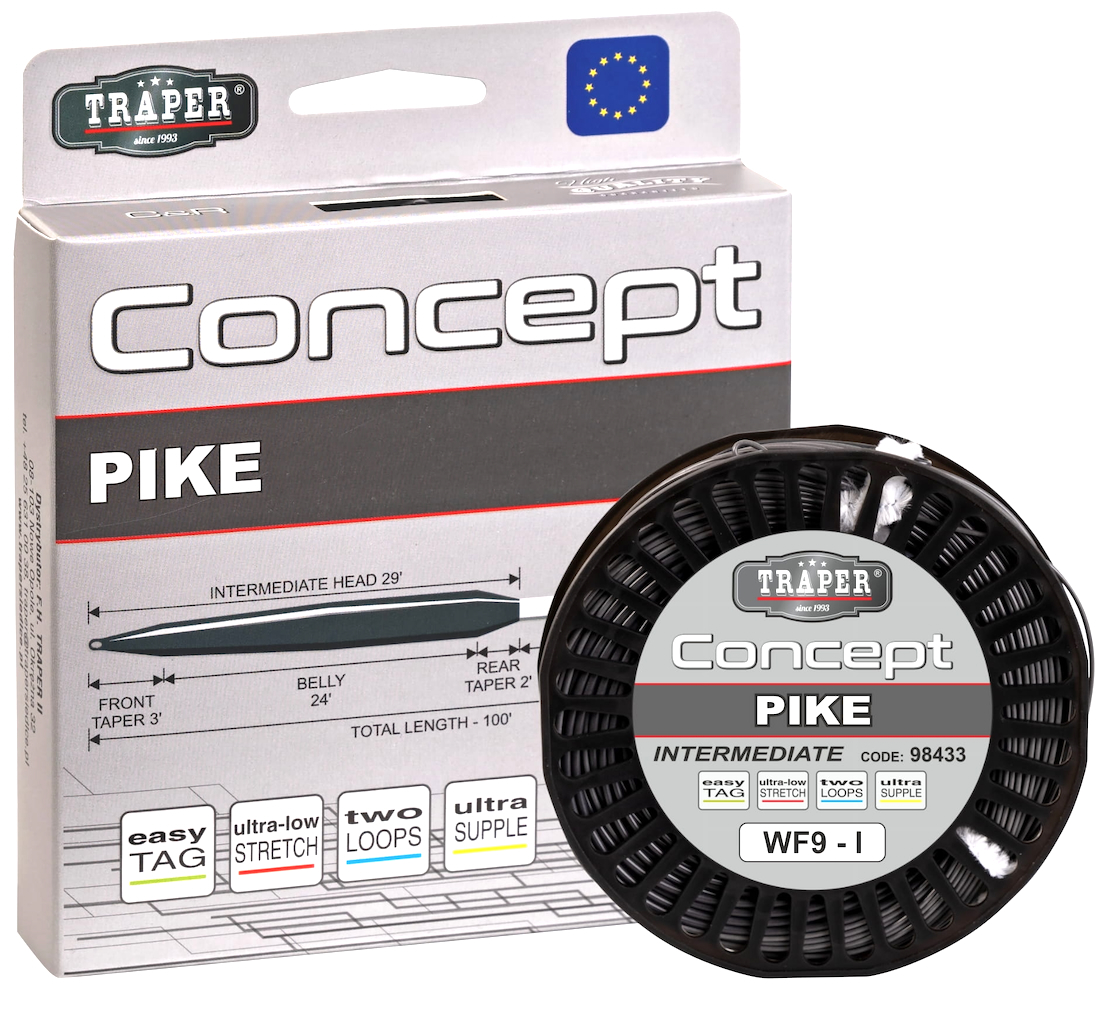 Traper Concept Pike WF Intermediate Fly Line Traper Concept Pike WF Intermediate Fly Line