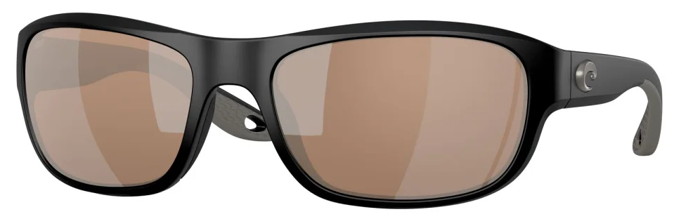 P-28592_Costa_Polarisationsbrille_Clipperton_Matte_Black_Copper_Mirror_580G_ Costa Polarized Glasses Clipperton Matte Black (Copper Silver Mirror 580G)