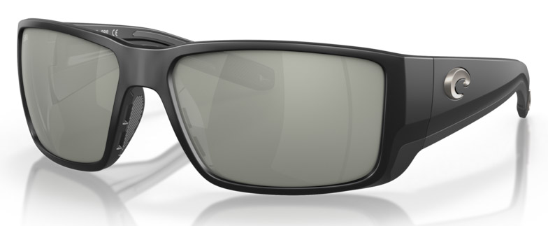 Costa_Blackfin_Pro_Matte_Black_Grey_Silver_Mirror_1 Costa Polarized Glasses Blackfin Pro - Matte Black (Gray Silver Mirror 580G)
