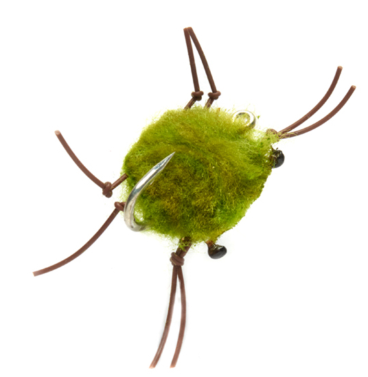 Fulling Mill Saltwater Fly - Special Bauer Tungsten Crab Olive