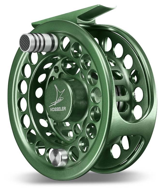 P-20601_Vosseler_DC-22_Fliegenrolle_Grun Vosseler DC2 Fly Reel green