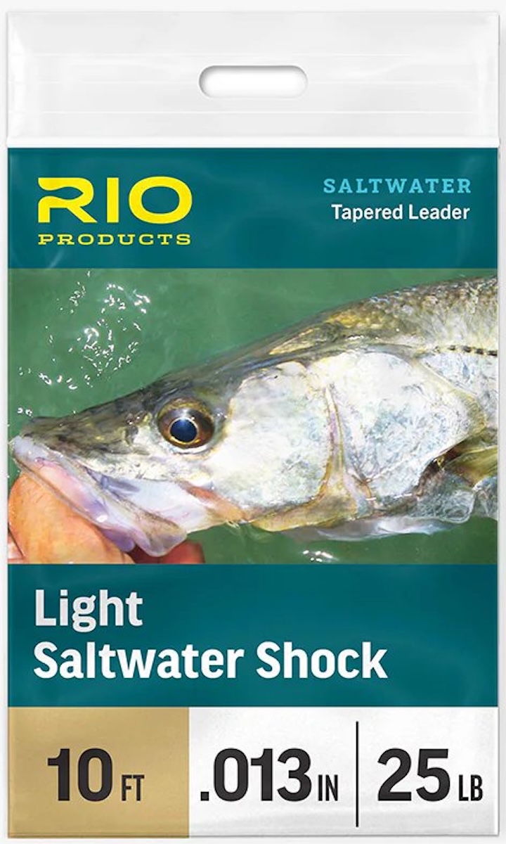 Rio Saltwater Light Shock 10 ft Tapered Leader