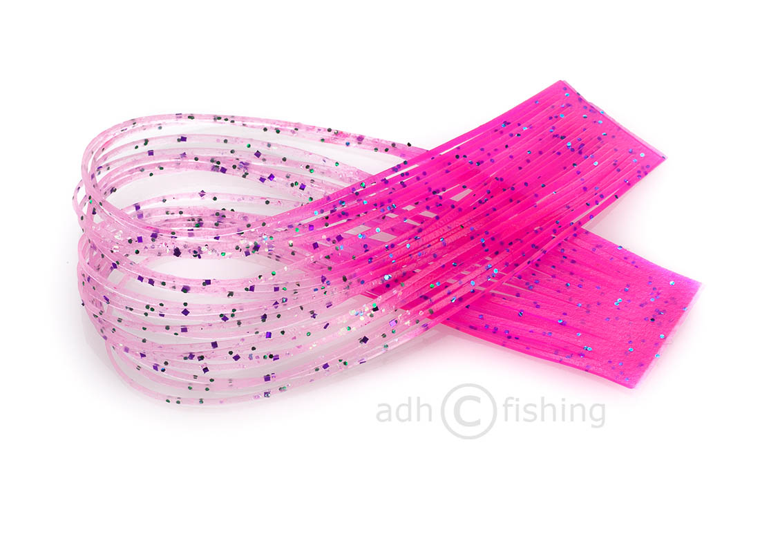 hareline_grazy-legs_salmon-pink-hot-pink-tipped_hi CLT 329 salmon pink/hot pink