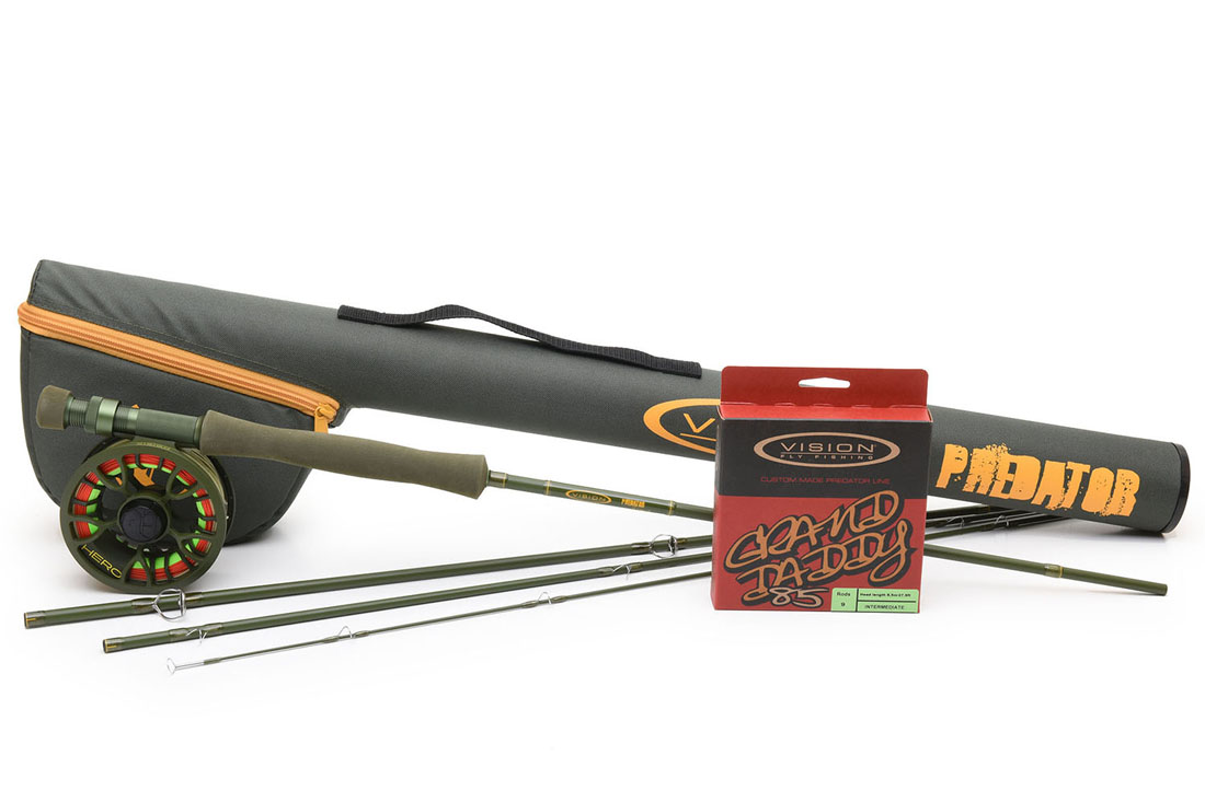 P-27770_Vision_Predator_Outfit_Hecht_Pike_Fliegenrute_Set_1 Vision PREDATOR Outfit # 9 - 9 ft Pike Fly Rod Set