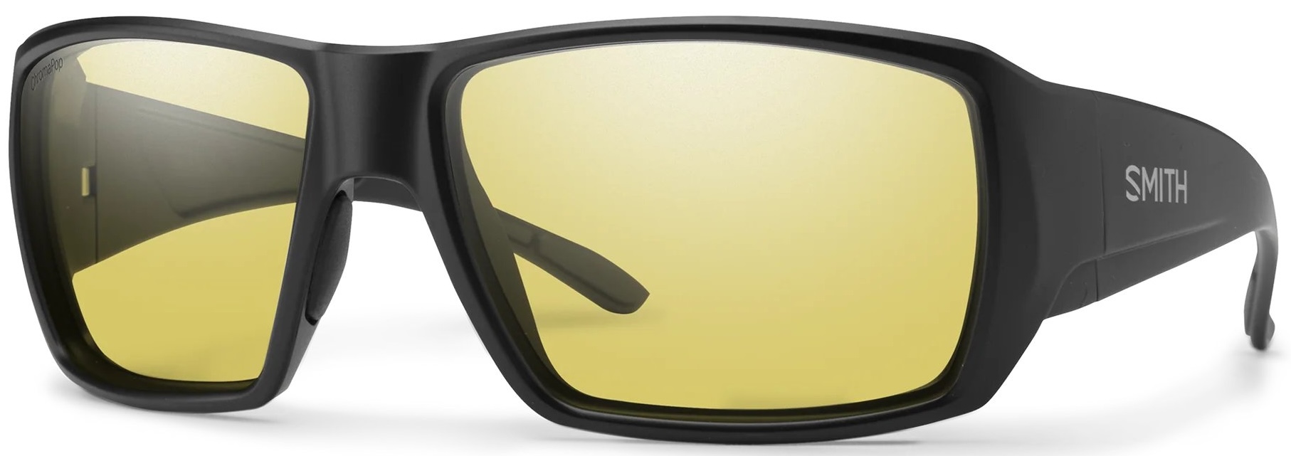 Smith Optics Guide's Choice S polarised glasses Matte Black Polar Low Light Yellow