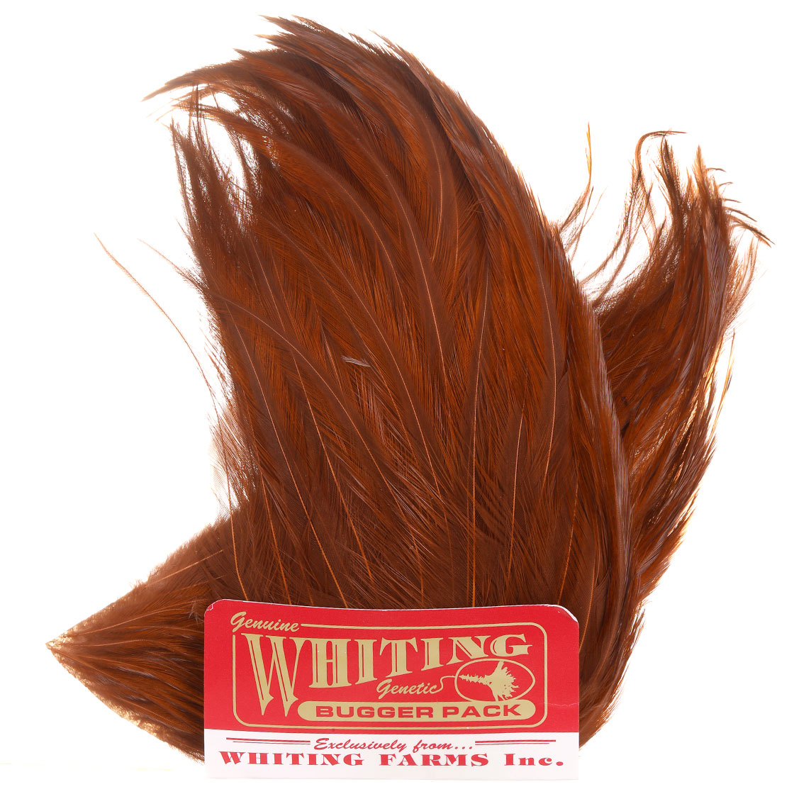 white dyed natural brown