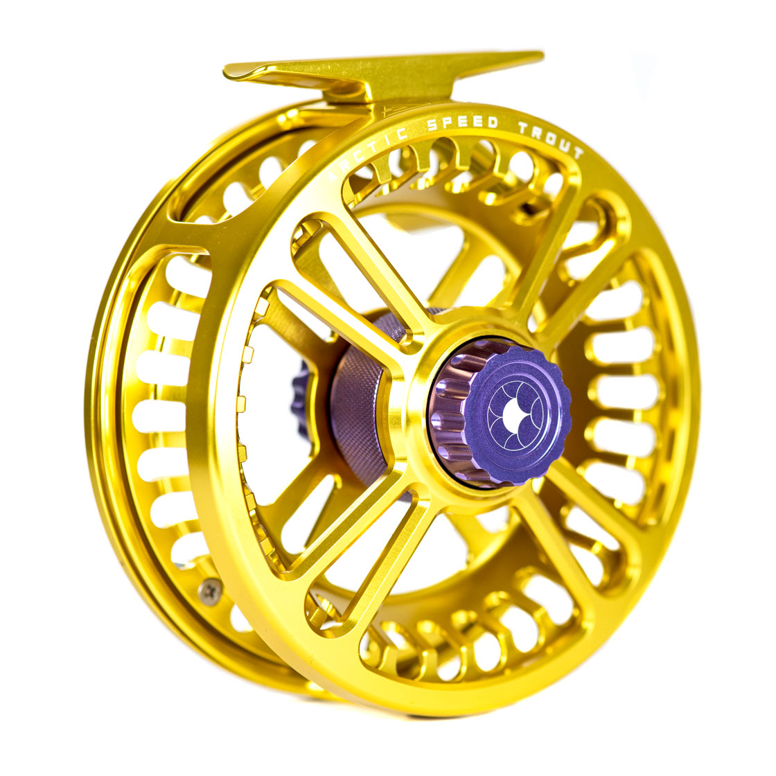 Alfa Arctic Speed Fly Reel Honey Yellow