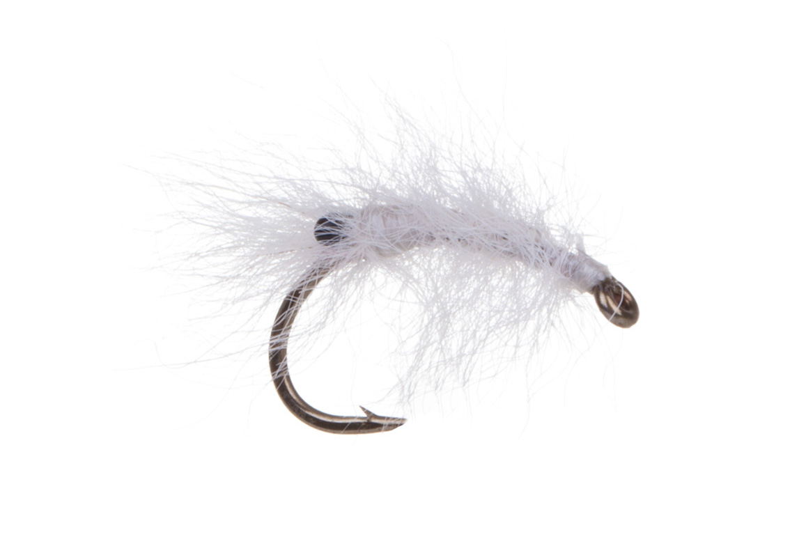 Sea Trout Fly Mysis white