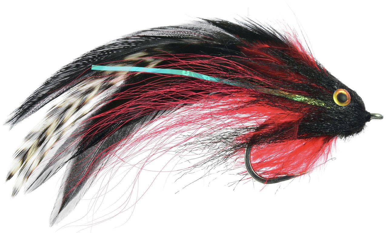 Umpqua Streamer Jungle Love Black Red #2/0