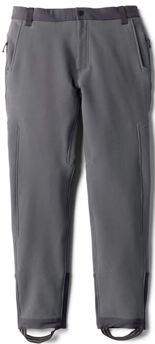 Orvis Men's Pro HD Under Wader Pant Underpants Fleece extra warm asphalt