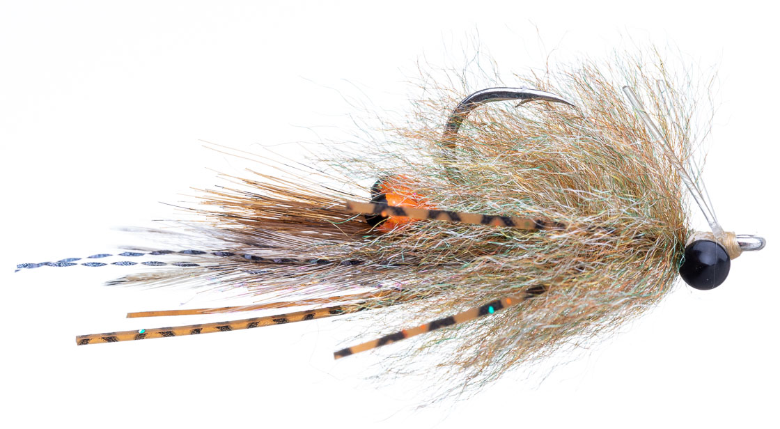 Fishient H2O Saltwater Fly - Kei Crab camo
