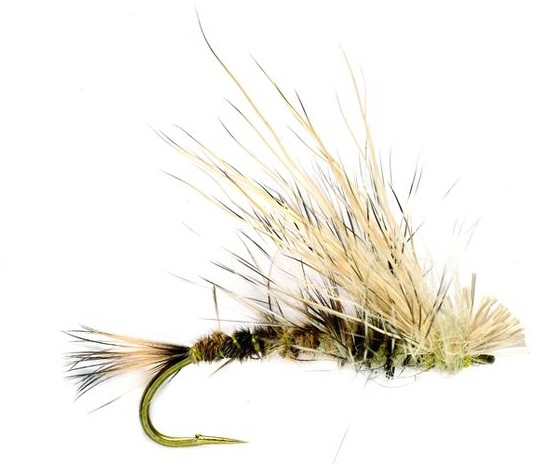 Fulling-Mill-Trockenfliege-Mayfly-Emerger-Barbless Fulling Mill Dry Fly -  Mayfly Emerger Barbless
