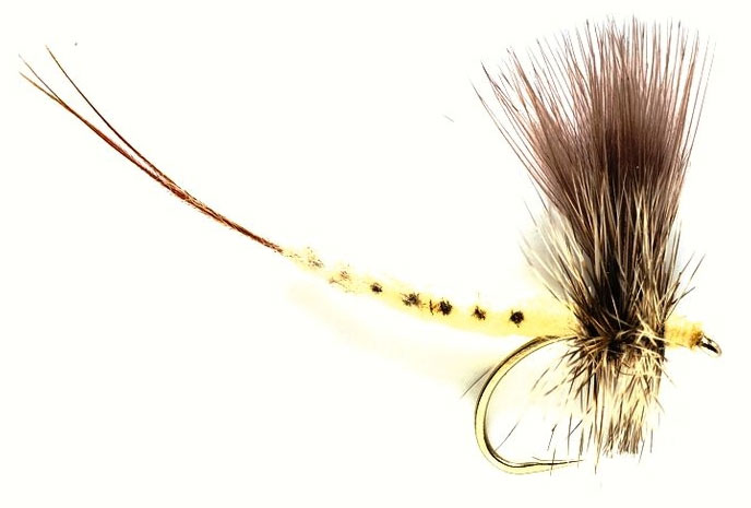Fulling Mill Dry Fly - Mayfly Silhouette