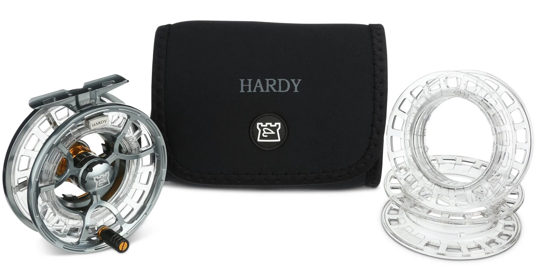 Hardy Averon Cassette Fly Reel with 2 additional spare spools