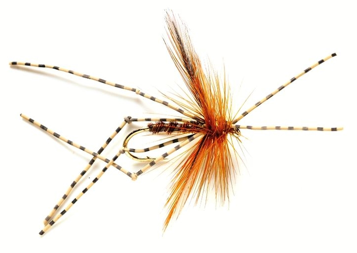 P-29066_Fulling_Mill_X_Factor_Daddy_Longleg_ Fulling Mill X Factor Daddy Natural #10 Daddy Longleg Dry Fly