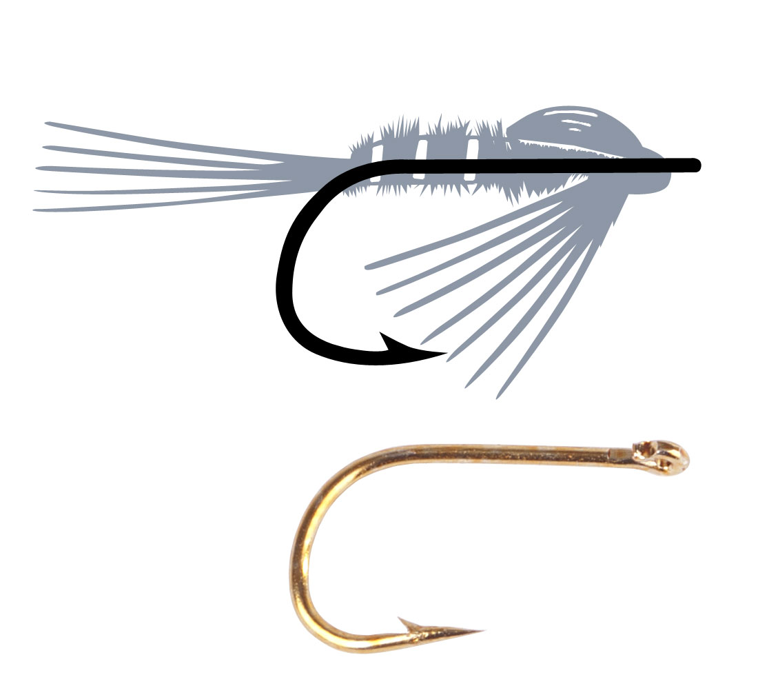 Tunca Expert Fly Hook T90 Wide Gape Nymph