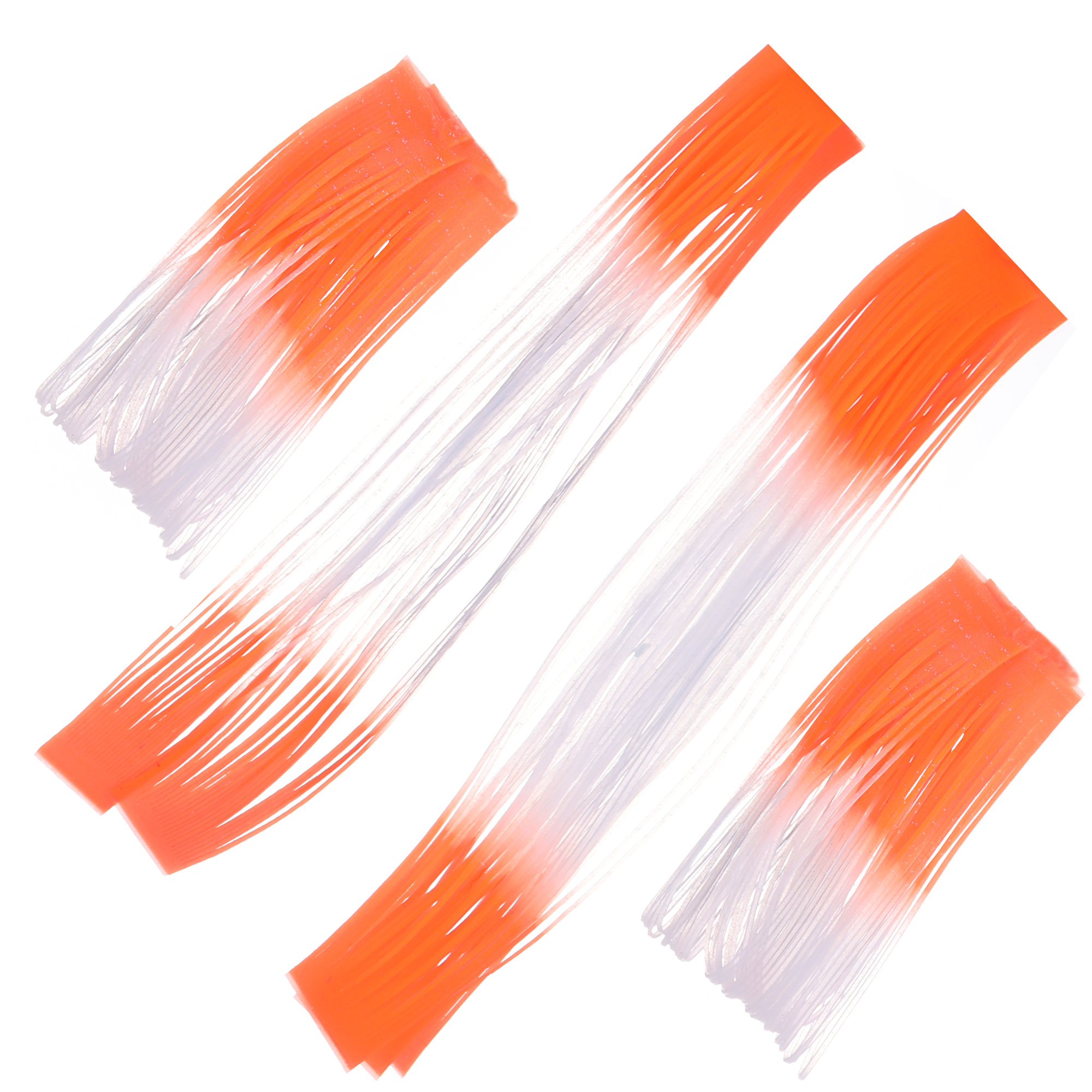 Enrico Puglisi SILI LEGS - NYMPH - CLEAR / FIRE ORANGE Enrico Puglisi SILI LEGS - NYMPH - CLEAR / FIRE ORANGE