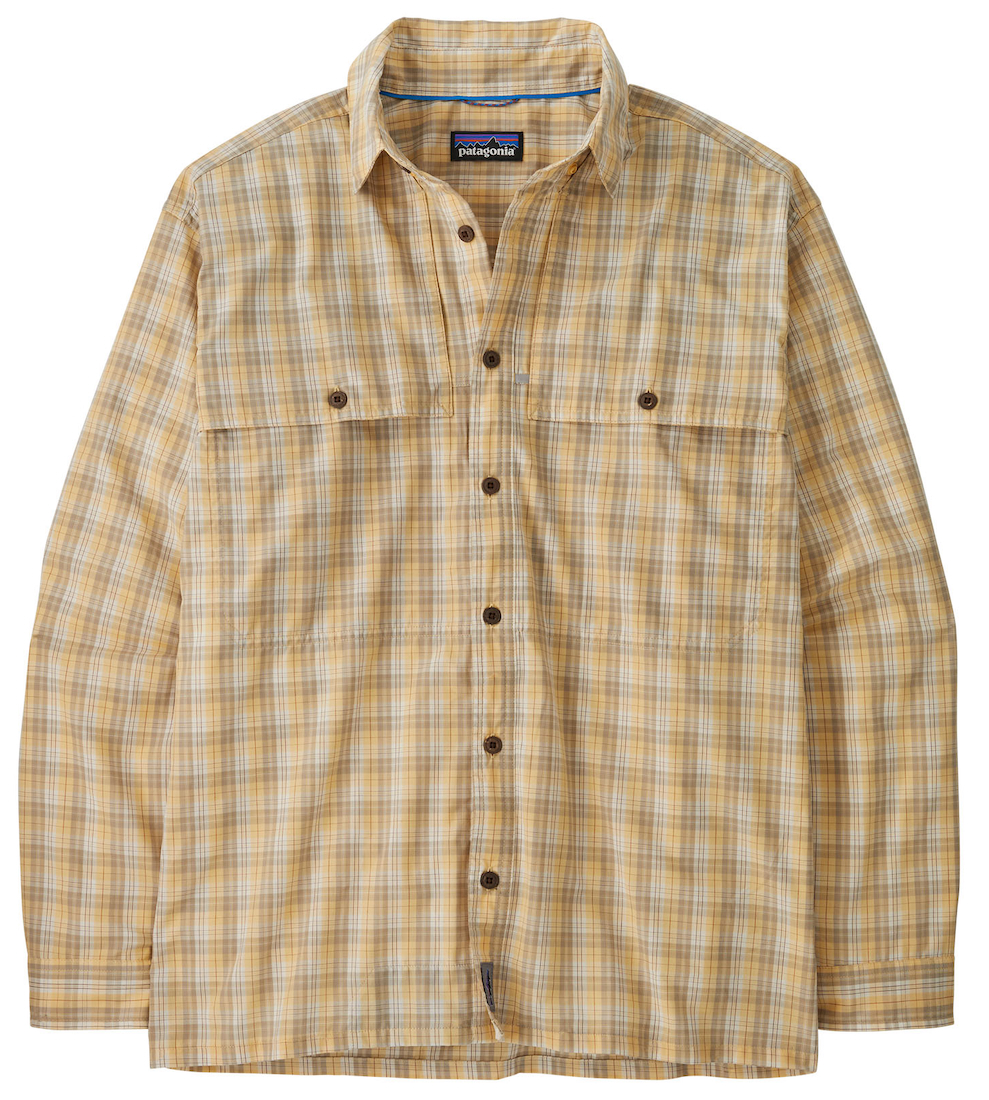 Patagonia M's L/S Island Hopper Shirt DIBT - Dipper: Beeswax Tan