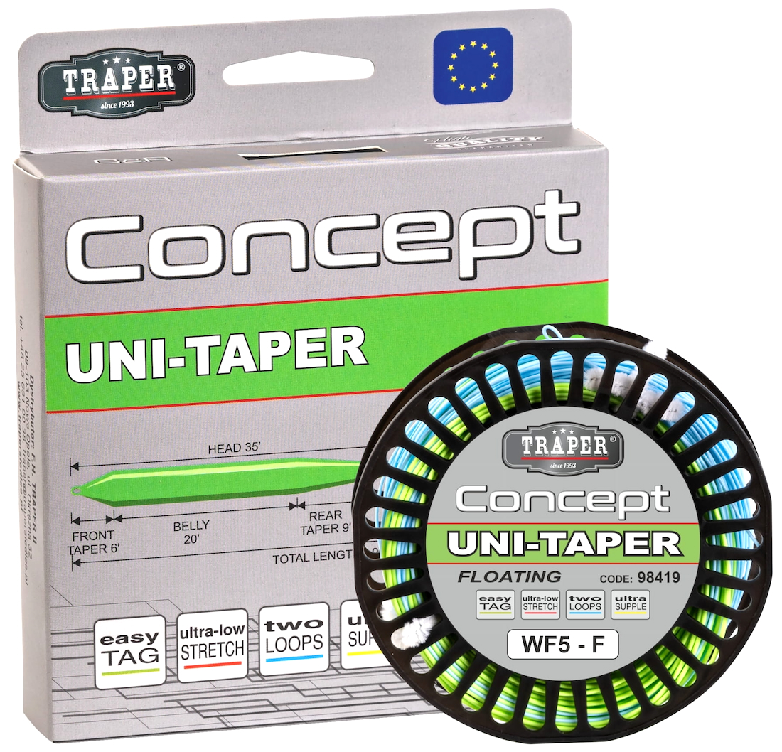 Traper Concept UNI-TAPER WF Floating Fly Line Traper Concept UNI-TAPER WF Floating Fly Line